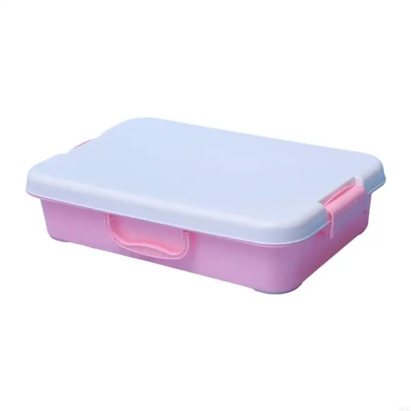 M89C Portable Stackable Kids Sand vassoio set bidoni stoccaggio in plastica per strumenti artigianato giocattolo