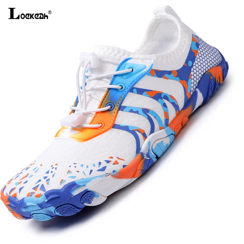 

Barefoot Beach Wading Shoes Unisex Quick Dry Water Sneakers Anti-slip Soft Sole Aquatic Sports Shoes for Snorkeling Surfing