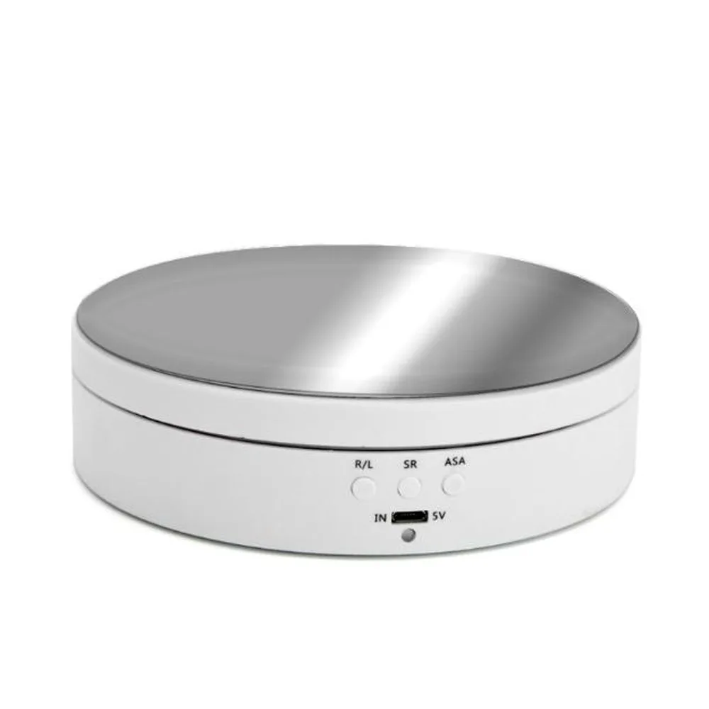 

Многофункциональная вращающаяся подставка для дисплея, автоматическое вращение, регулирование скорости, электрический вращающийся визуализатор на 360° ° Проигрыватель