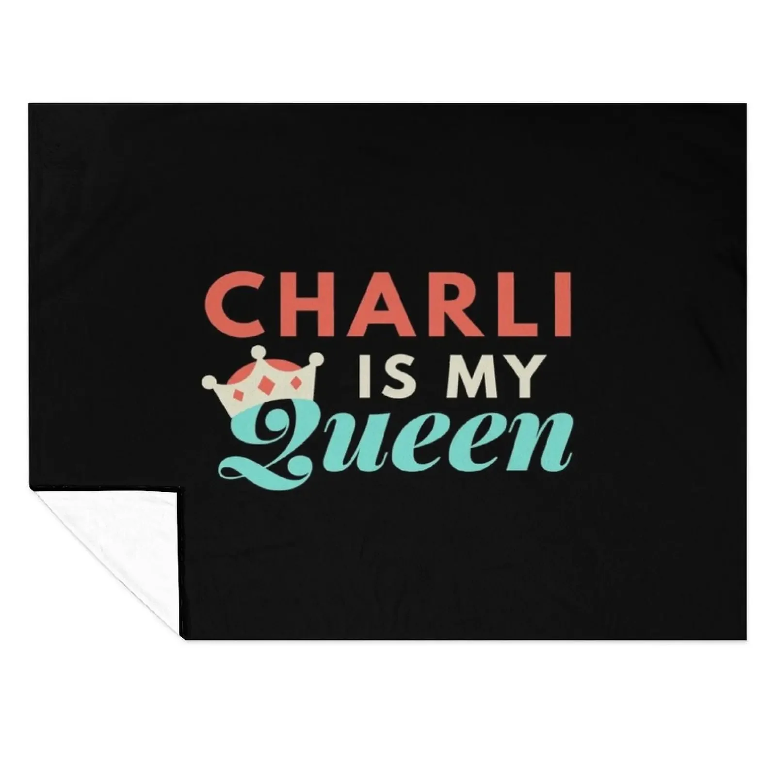 

Charli is my Queen Throw Blanket Travel Blankets For Sofas Giant Sofa Plush Blankets