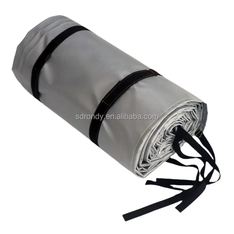 High Temperature Resistant 100% Fiberglass Fire Suppression Blanket Emergency Fire Blanket for Large Car Vehicles 19.8*26 Ft