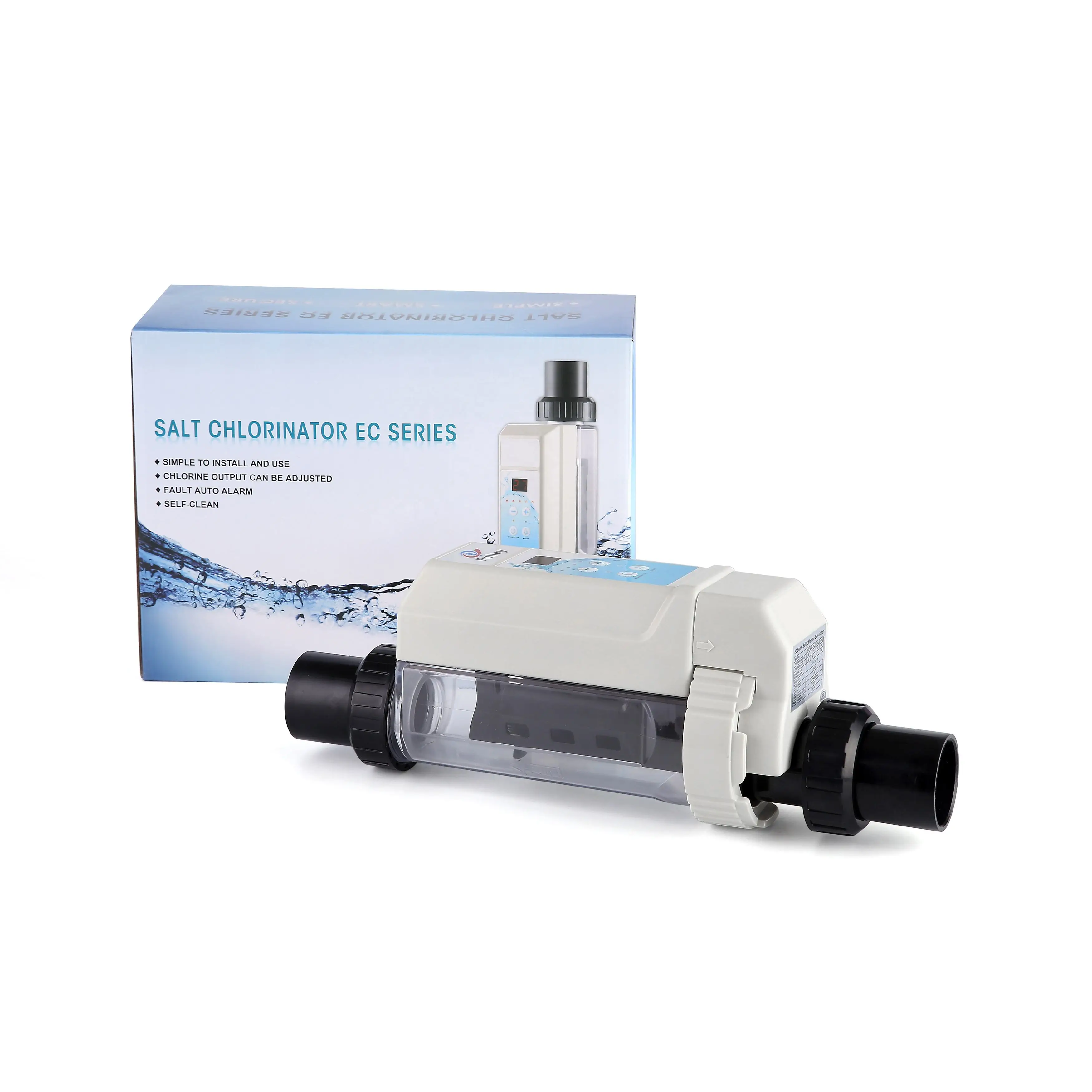 High-effecient EC salt chlorinator generator for swimming pool disinfection