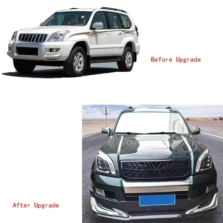 

2003-2009 Prado FJ120 Modellista Style Facelift Body Kit - Ultimate Conversion & Upgrade Automotive Parts