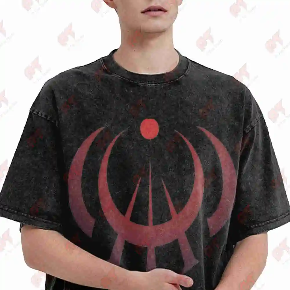 Mistborn Symbol Of Harmony Vintage Washed Tee Pure Cotton T-Shirt