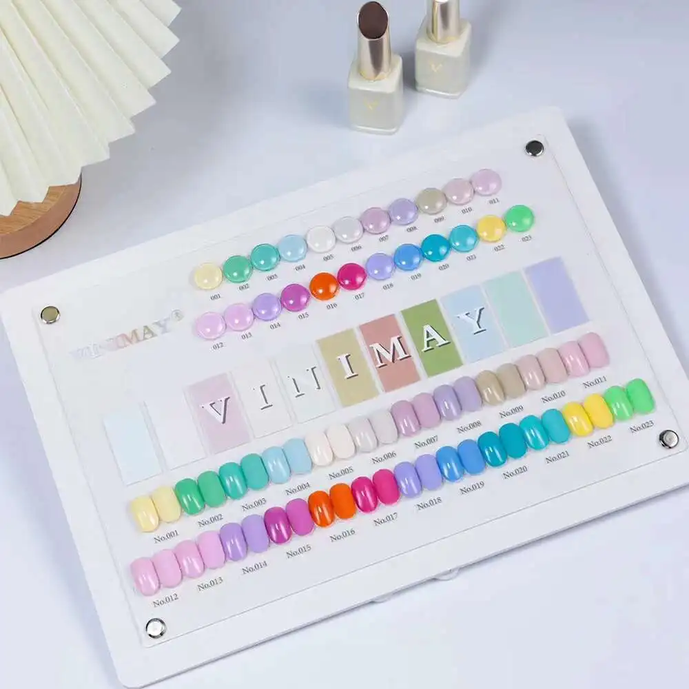 VINIMAY 23 Pcs Macaroon Gel Nail Polish Nail UV Gel Varnish Soak Off Gelpolish Gel Varnish Nail Art Lacque Primer Candy Color
