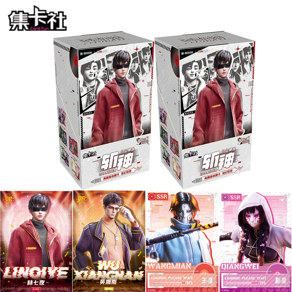 

Authentic Zhan Shen Cards The Mortal Divine Realm Collectible Trading Cards Official Anime Merch Gift Collection Cards Gift Toys