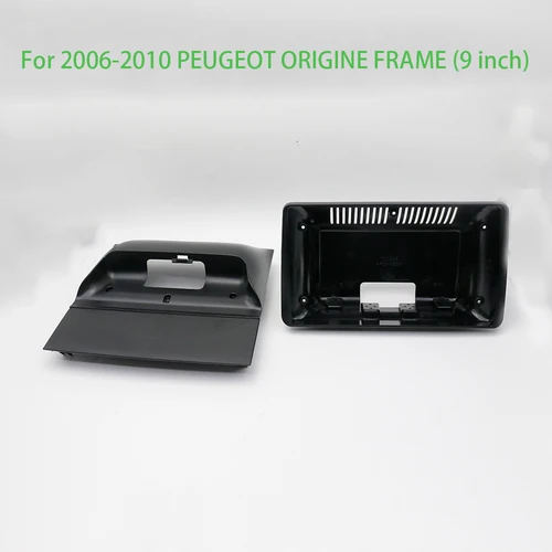 Para 2006-2010 PEUGEOT ORIGINAL 9 pulgadas Radio de coche estéreo GPS MP5 reproductor Android 2 Din Fascias Panel tablero marco cubierta