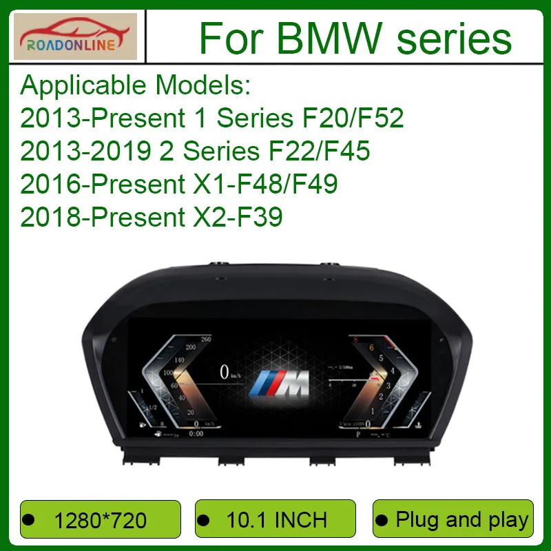 

2025 New Lcd Digital Dashboard Cluster Digital For BMW 1 2 Series F20 F52 F22 X1 F48 F49 X2 F39 Virtual Cockpit Instrument