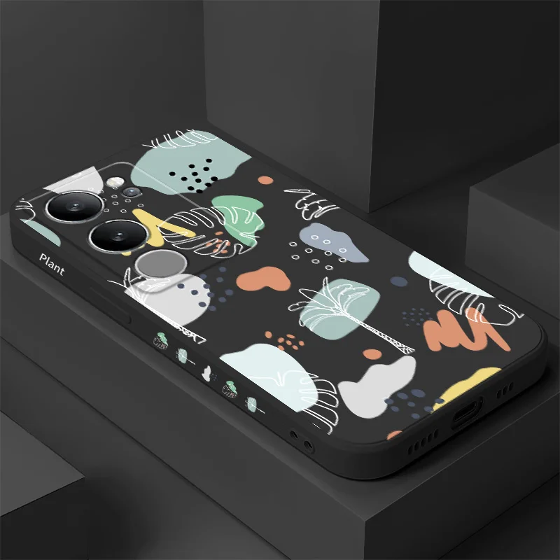 

Rainforest Tree Phone Case For VIVO V50 V40 V30 V29 V29E V27 V27E V25 V25E V23 V23E V21 V20 Y20 Y12 Y21 Y22 Y50 Y35 Y76 Pro 4G 5