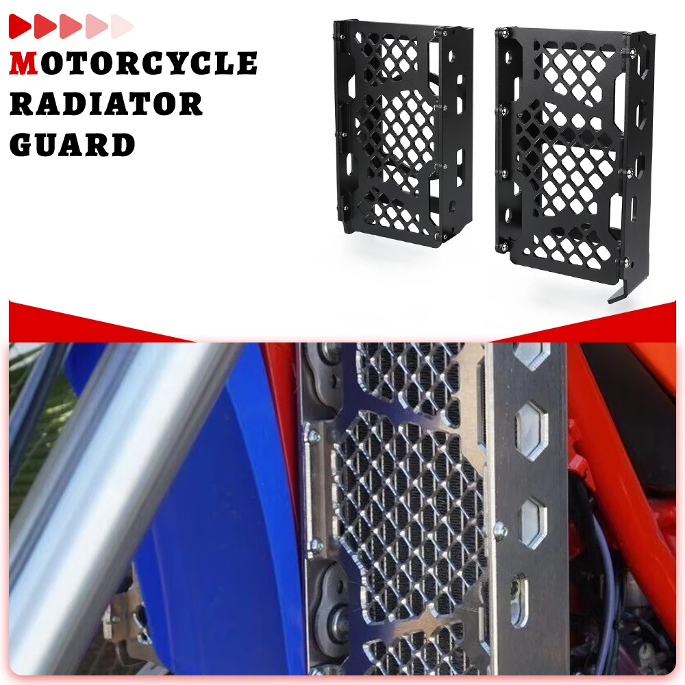 

For Beta 2T 250/300 Xtrainer 250/300 2T 2015-2025 2024 Motorcycle Radiator Guard Water Tank Protection Frame Grille Grill Cover