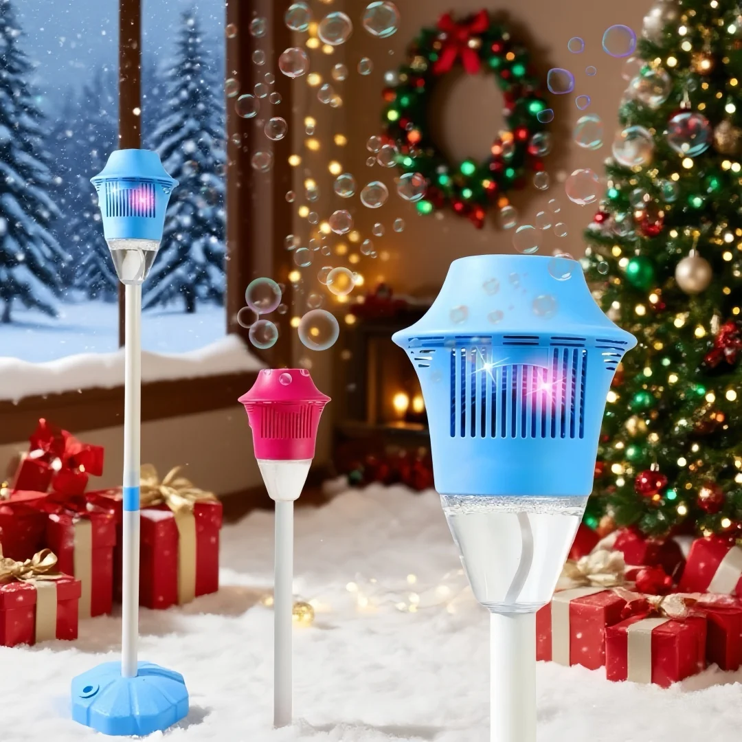 เครื่องทำฟองสบู่คริสต์มาส, แบตเตอรี่แบบชาร์จได้ 500 มิลลิแอมป์ ความสูง 47 นิ้ว เครื่องทำฟองสบู่อัตโนมัติแบบตั้งพื้นสำหรับเด็ก, ใช้กลางแจ้ง
