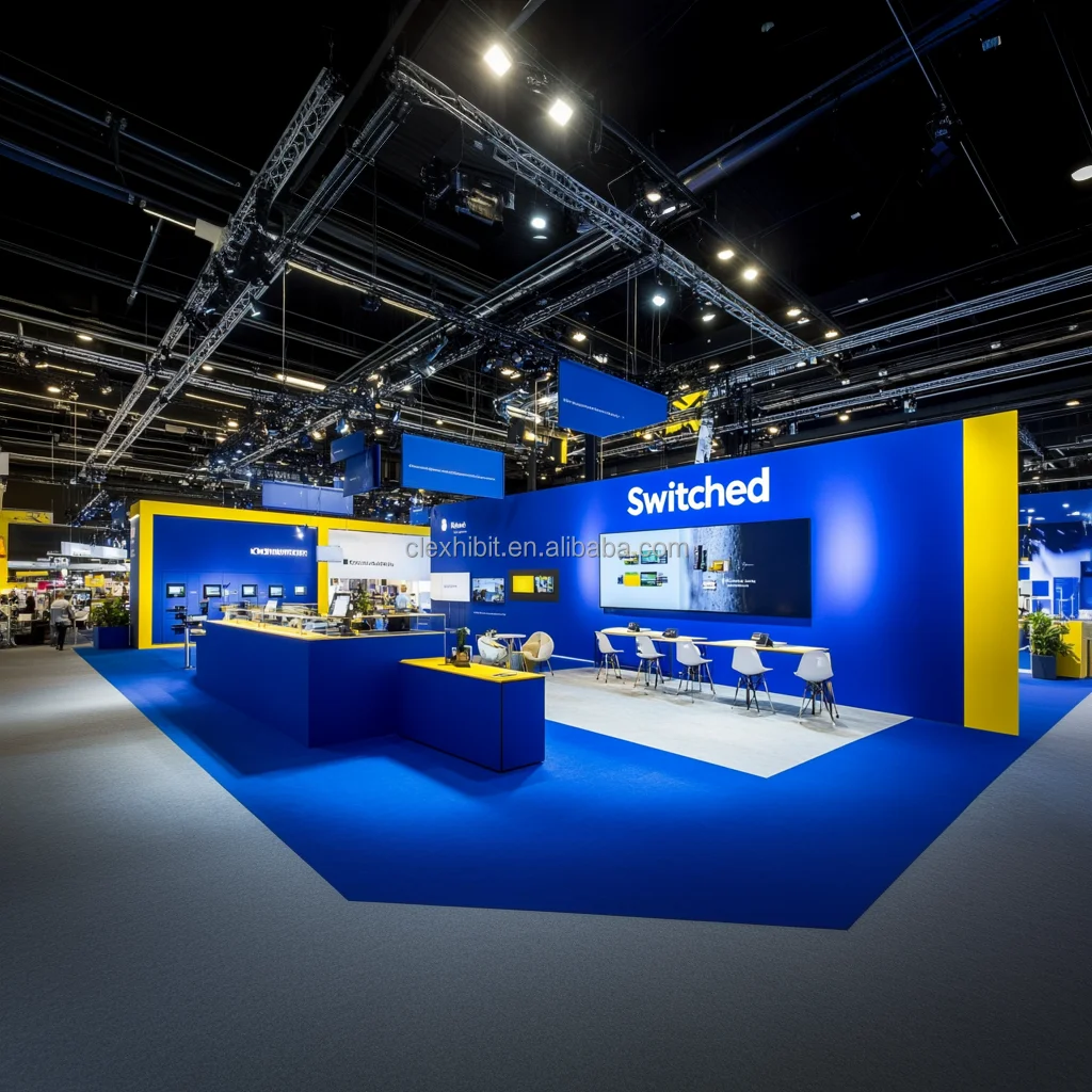 20x40ft Trade Show Booth Displays Backlit Modular Exhibition Booth Exhibit Expo Display Design for High Point Market