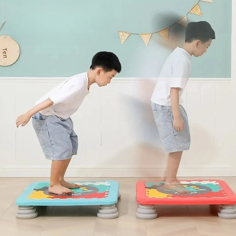 

Детский батут для сенсорной тренировки, домашний, для использования в помещении, для фитнеса и упражнений, для малышей и детей.