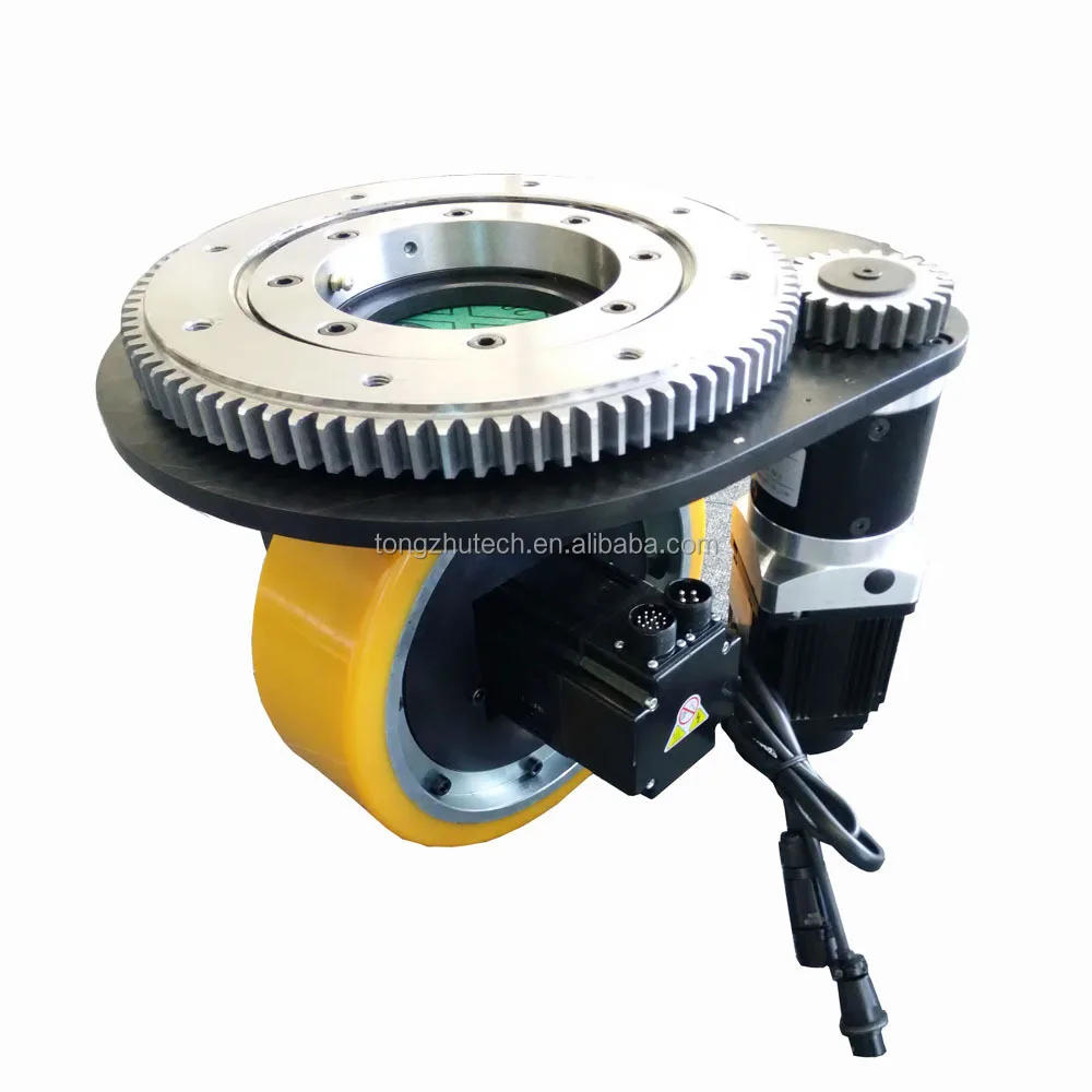 TZBOT AC servo 750w industrial wheel agv steerable wheels electric drive system drive heavy load agv wheels