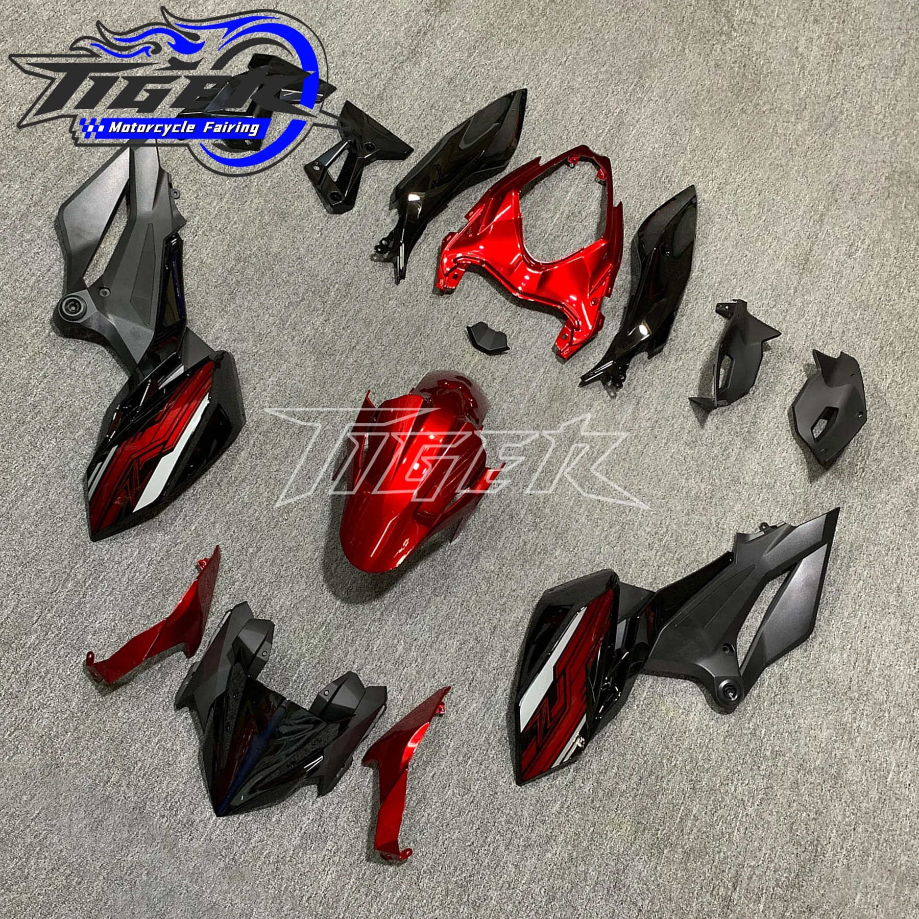 يصلح لكاواساكي Z400 2018 - 2024 دراجة نارية قذيفة هدية هيكل السيارة عدة مجموعة Z 400 18 19 20 21 22 23 24 #3