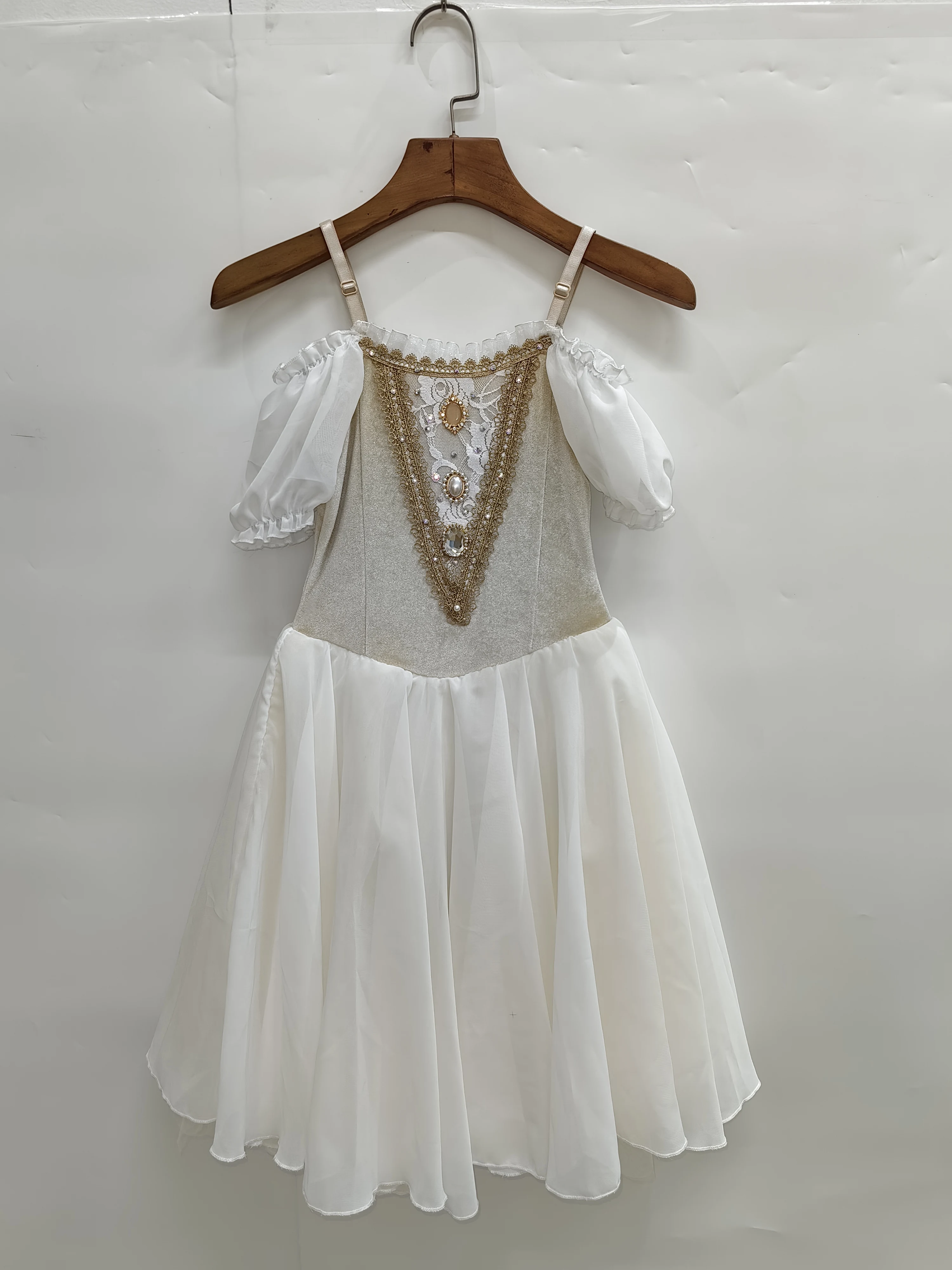 الكبار النساء المهنية فستان راقصة الباليه الطويلة أداء زي الاطفال الباليه توتو فستان الرقص تول فستان الفتيات ملابس الرقص #3