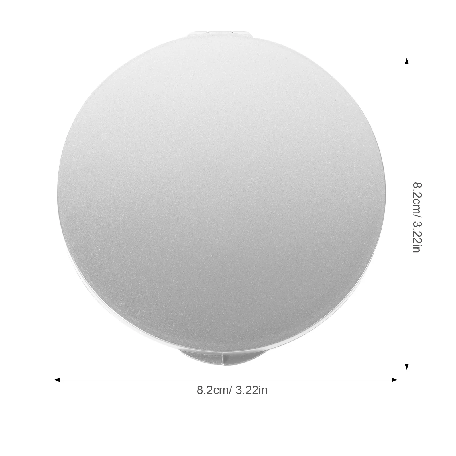 Pocket Magnifying Mirror Mini Round Compact Makeup Folding Travel Small Double-Sided Portable Mirror for Outdoor