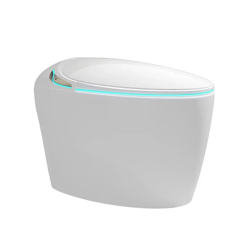 High-end Egg-shaped Smart Toilet, Fully Automatic Sterilization, Dual-channel Instant-heating Type Without Water Pressure Integ