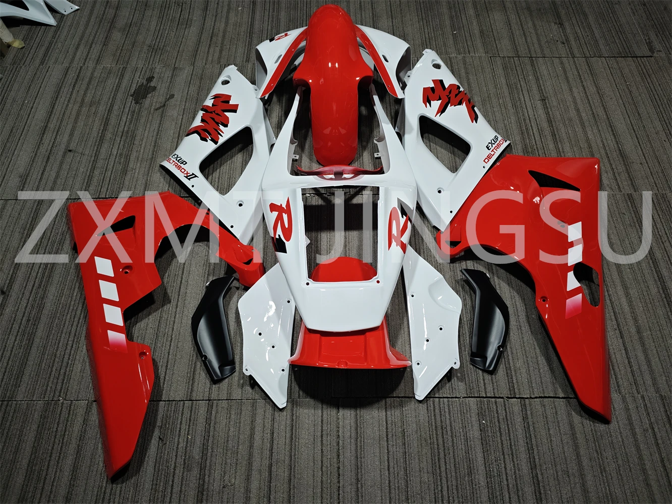 New ABS Whole Motorcycle Fairings Kit Fit for YAMAHA YZF-R1 1998 1999 98 99 R1 Bodywork Set Custom Red White