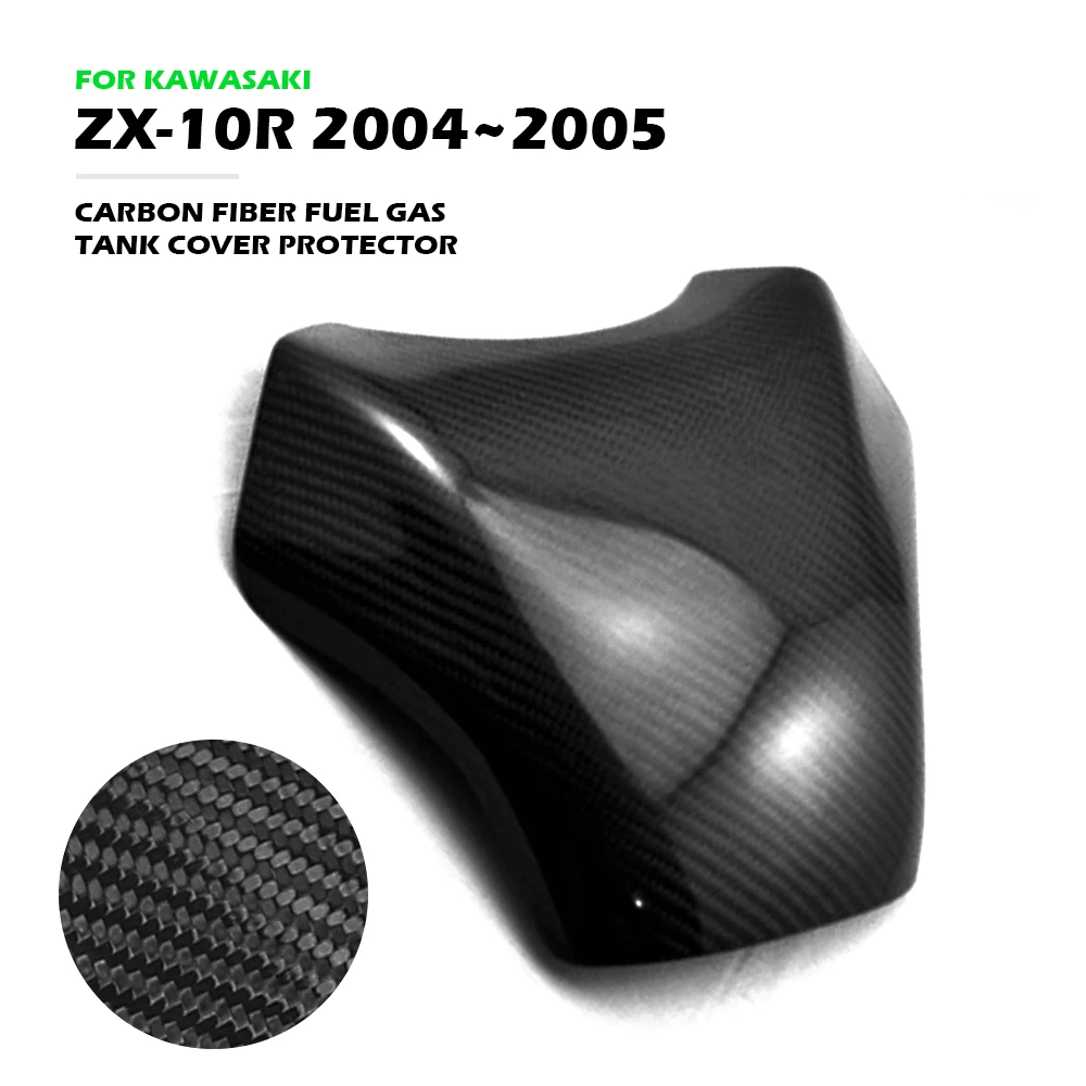 

For KAWASAKI ZX-10R 2004 2005 Motorcycle Carbon Fiber Motorcycle Full Tank Cover ZX10R Accessories