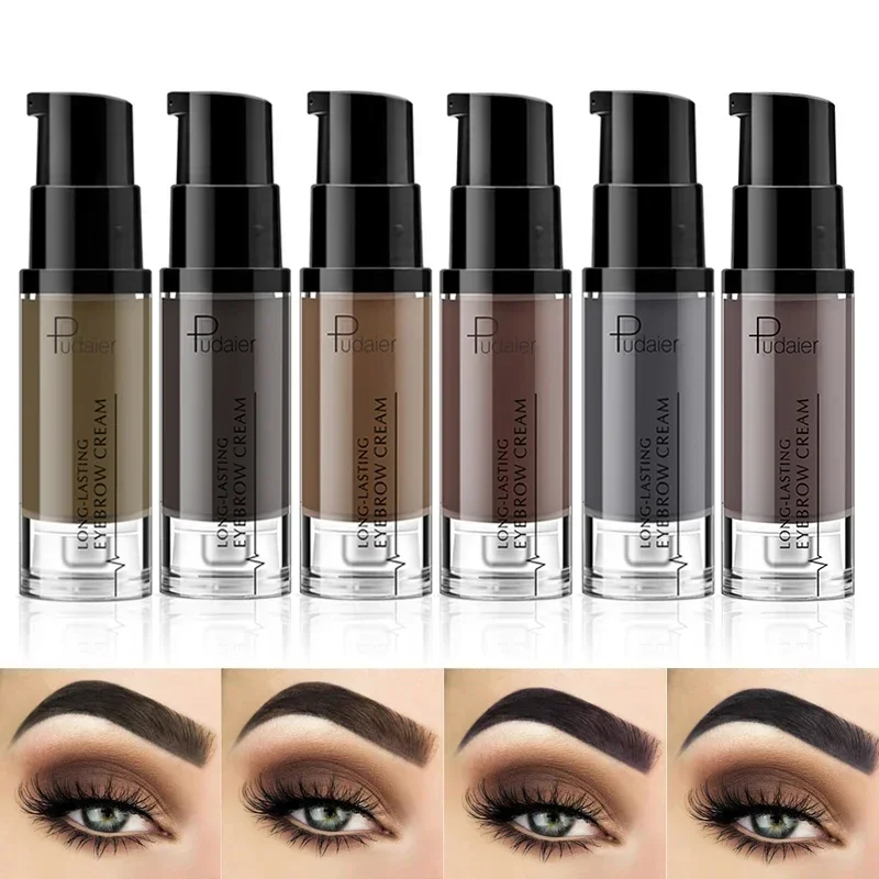 6Colors Pudaier EyeBrow Enhancer Eyebrow Gel Enhancers Waterproof Long Lasting Brand Beauty EyeBrow Tint Makeup Maquiagem