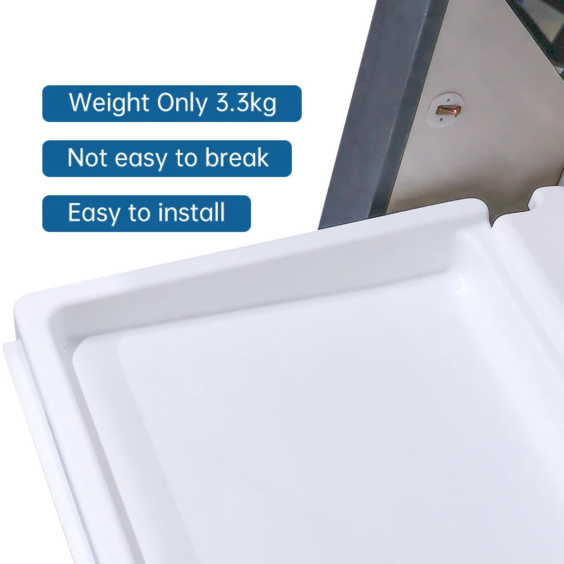 GuangRun Factory Price Easy to Install Lightweight Modern Flexible Acrylic Folding Sink for RV Interior Accessories view 6