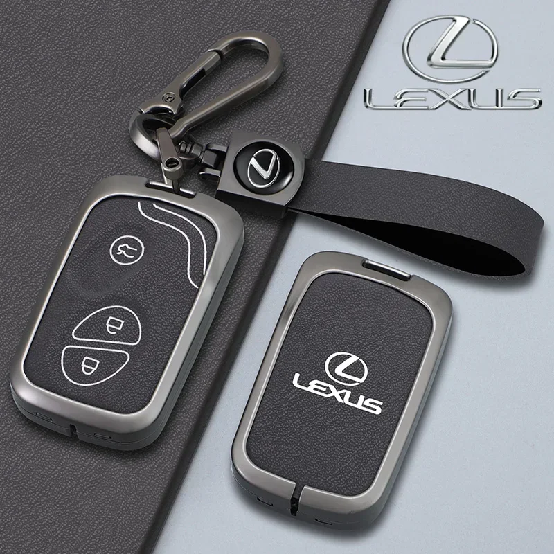 

Car Sticker Leather Car Remote Key Case Cover For Lexus CT200H GX400 GX460 IS250 IS300C RX270 ES240 ES350 LS460 GS300 450h 460h
