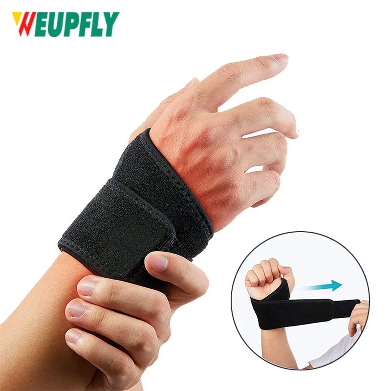 

1/2Pcs Wrist Brace Adjustable Wrist Support Splint for Wrist Pain,Carpal Tunnel, Arthritis, RSI, Sprain - Fits Left & Right Hand