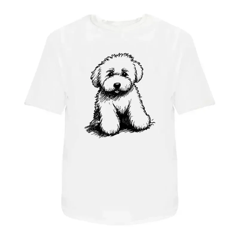 Golden Doodle' Baumwoll-T-Shirt Ta048193