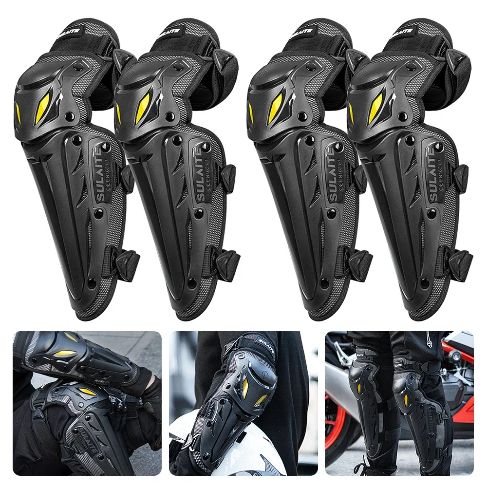 

Motocross Elbow Protector Motorcycle Knee Pads Set Motorbike Racing Cycling Sports Knee Pads Kneepads Sliders Protector Cover
