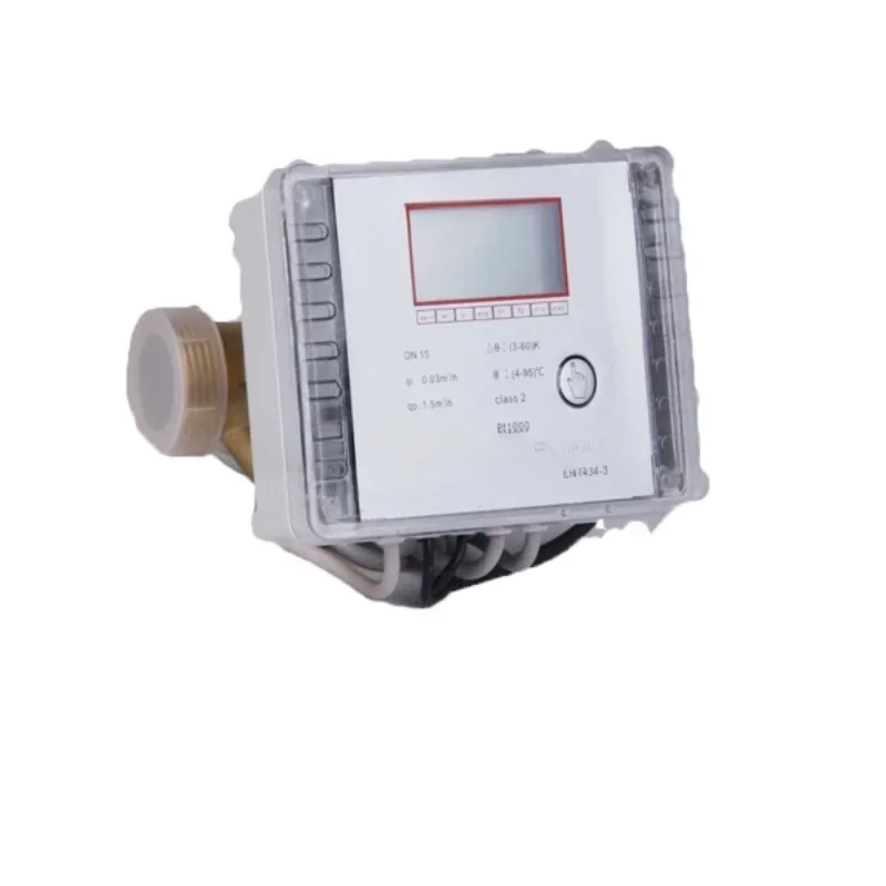 Household water meter ultrasonic heat meter with M-bus