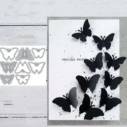 Butterfly Metal Cutting Dies Stencils For DIY Scrapbooking Decorative Embossing Handcraft Die Template