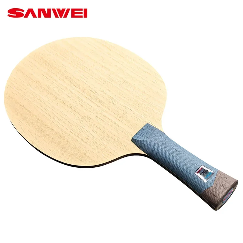 

SANWEI 75 PAR Table Tennis Blade Professional 5wood + 2 AL Carbon Ping Pong Blade Outer Force Original Sanwei Racket