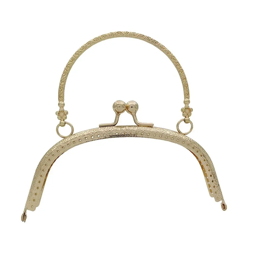 Bag Hardware Metal Purse Frame Kiss Clasp Vintage 16.5CM Purse Clasp Frame Bag Kiss Clasp Lock Bag Making