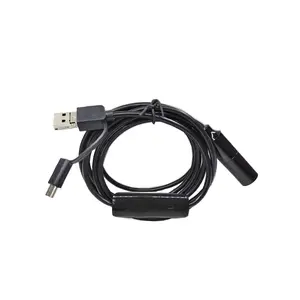 Bilashmart 4K 12MP HD AF USB Camera Module IMX258 75 Degree digital microphone LED light Industrial grade waterproof pipe With Case