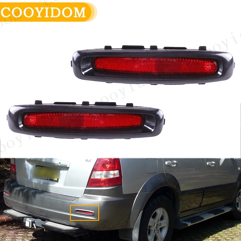 Car Rear Bumper Reflector light reflector tail light Brake Light foglight rear stop light For KIA SORENTO 2004 2005 2006 2007