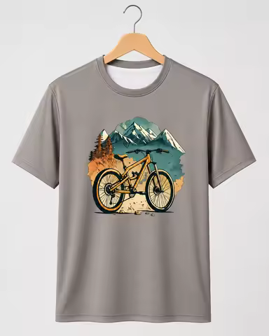 Kids Mountain Bike Graphic Tee product image