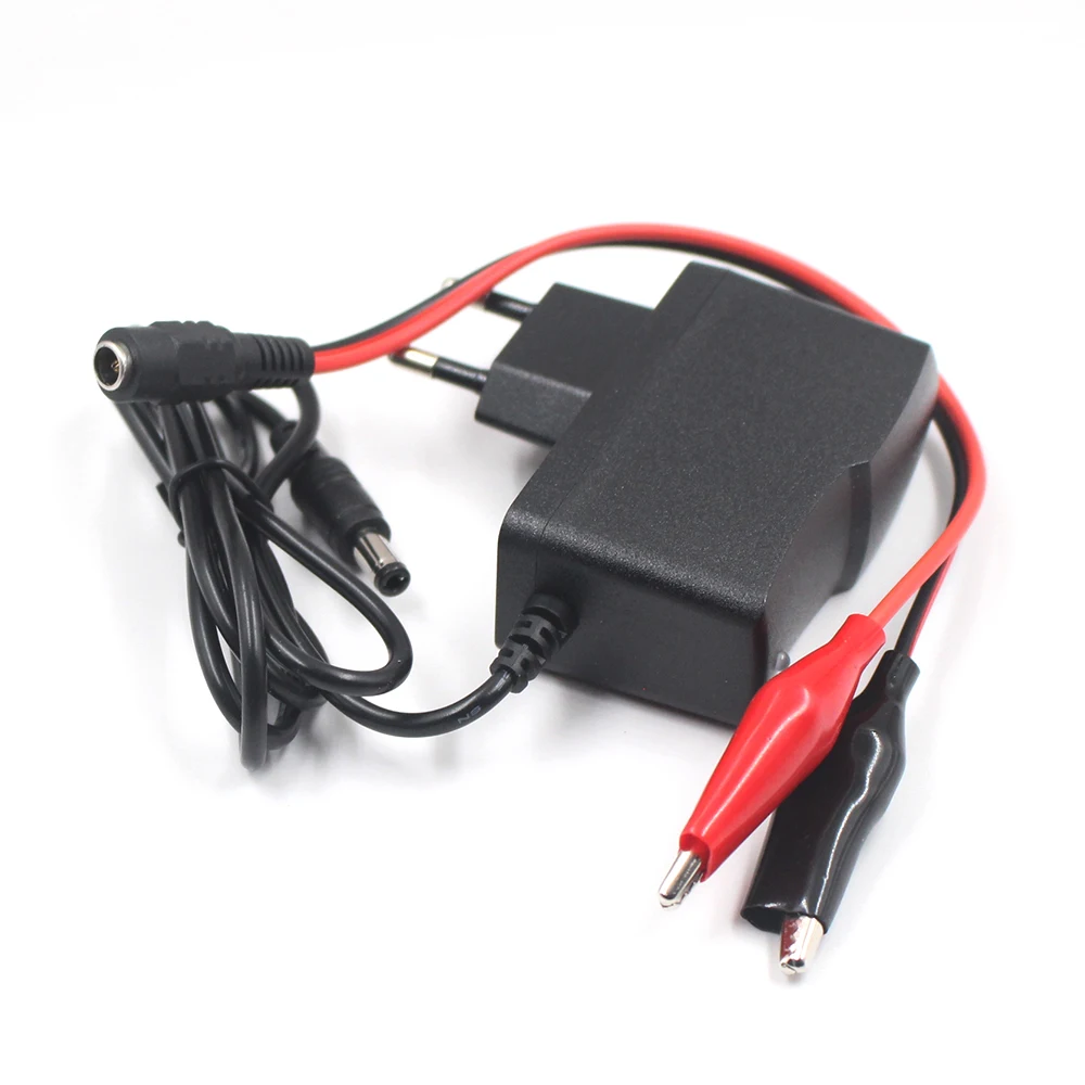 10.8V 1A Li-ion Battery Charger For Power Tool Battery 10.8V Max Whit Crocodile Battery Clip