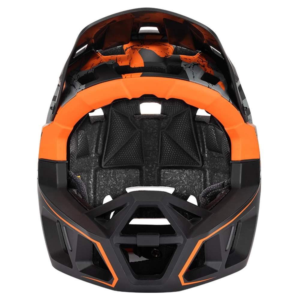 LIXADA Full Face Mountainbike Helm Erwachsene Racing Downhill MTB Helm für Mountainbike Coole Fahrradhelm MTB Zubehör – Detail 22