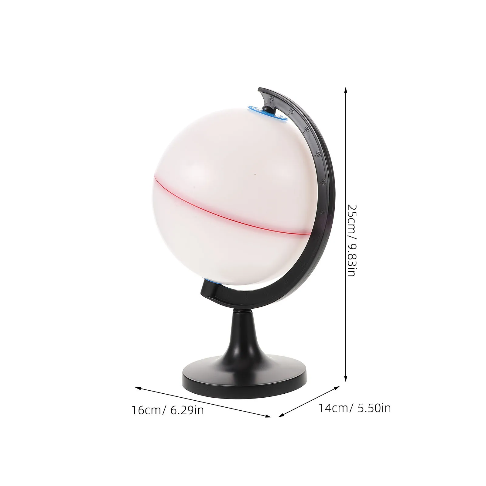 1pcs Blank Globe For Diy 14Cm Paintable Earth Geography Learning Reusable Educational Drawing Craft | Classroom Home
