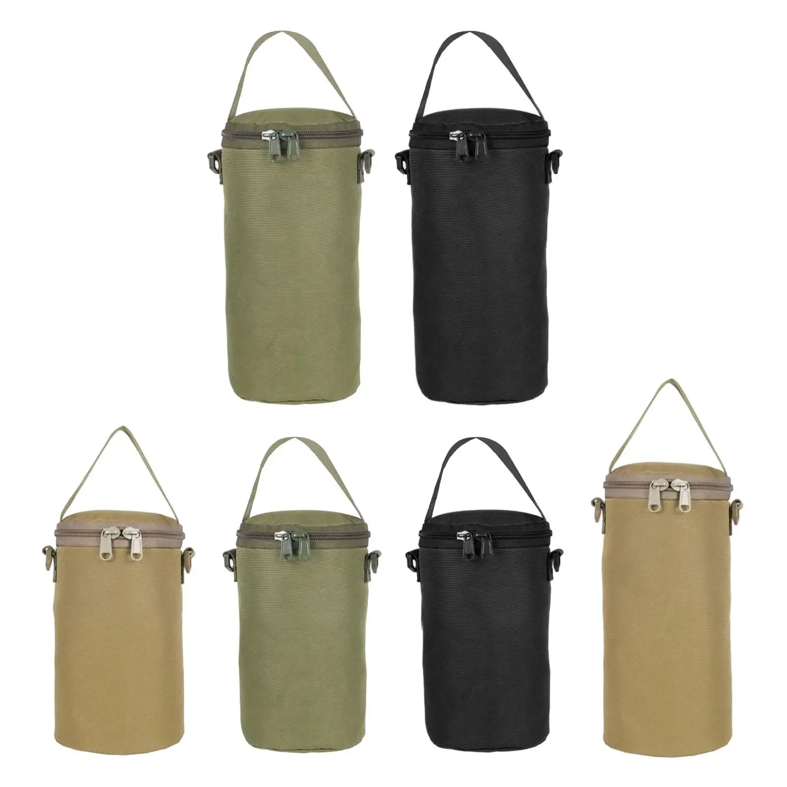 Portable Gas Canister Cover Camping Fuel Cylinder Anti-Collision Outdoor Hiking