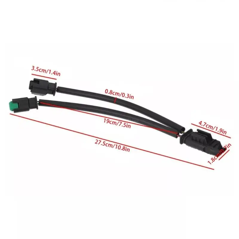 Caja del termostato del arnés del cable del haz cableado conectivo adecuado para R56 R57 R58 R59 207 308 3008 4008 9804315380