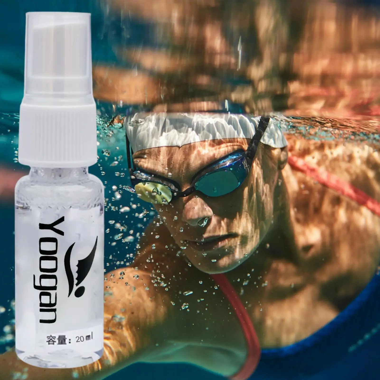 1 Pcs Solid Defogger Diving Glasses Antifog Anti Fog Spray Dive Masks Swim Goggles Underwater Eyewear Anti-fog Defog Spray