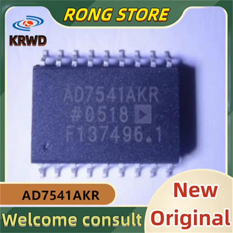 2PCS AD7541AKR  New and original AD7541 SOP18