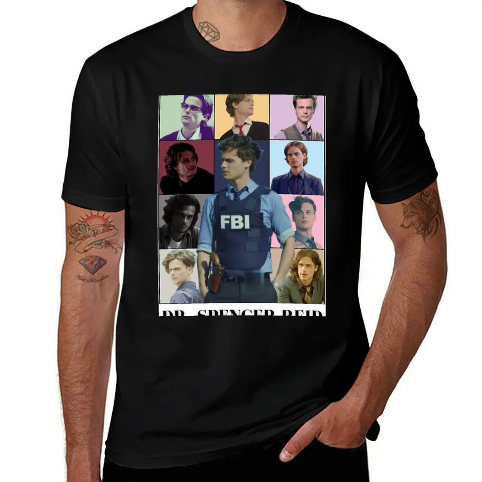 in my SpencerReid era T-Shirt Lightweight Print T-Shirt