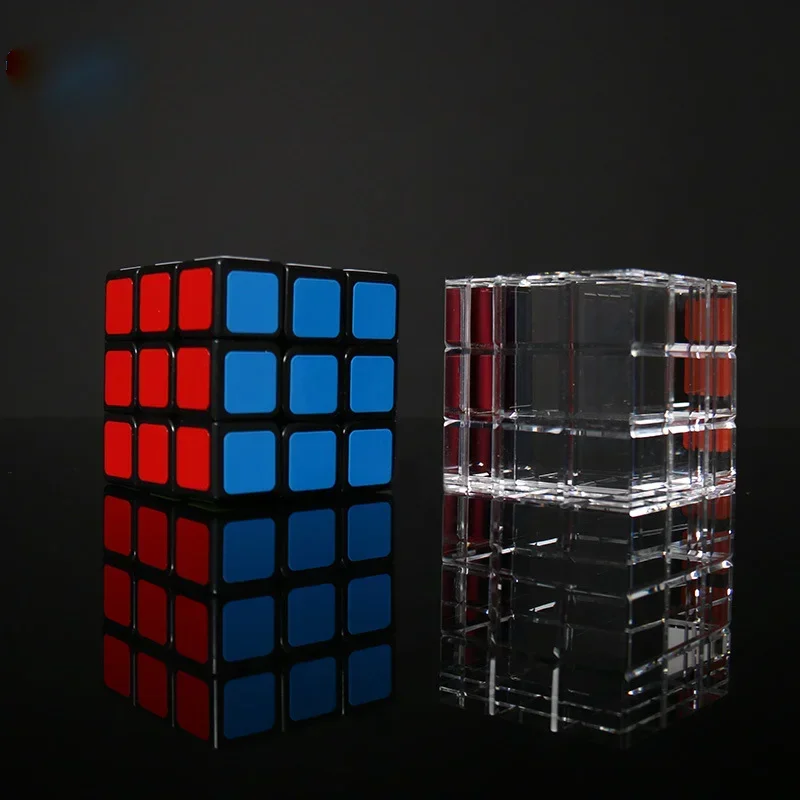 Shinlim Magic Cube โปร่งใส Cube หรือ Candy หรืออื่นๆๆสิ่งเล็กๆ Mentalism Magic Street Illusion Magic Tricks Props