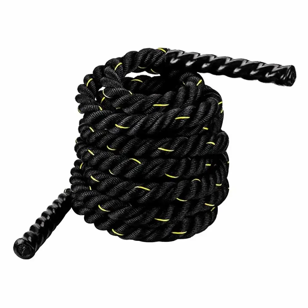 

8-Power Training Nylon Gym Fitness Battle Rope Battle Rope 38mm 9m Nylon Gym Climbing Rope Climbing
