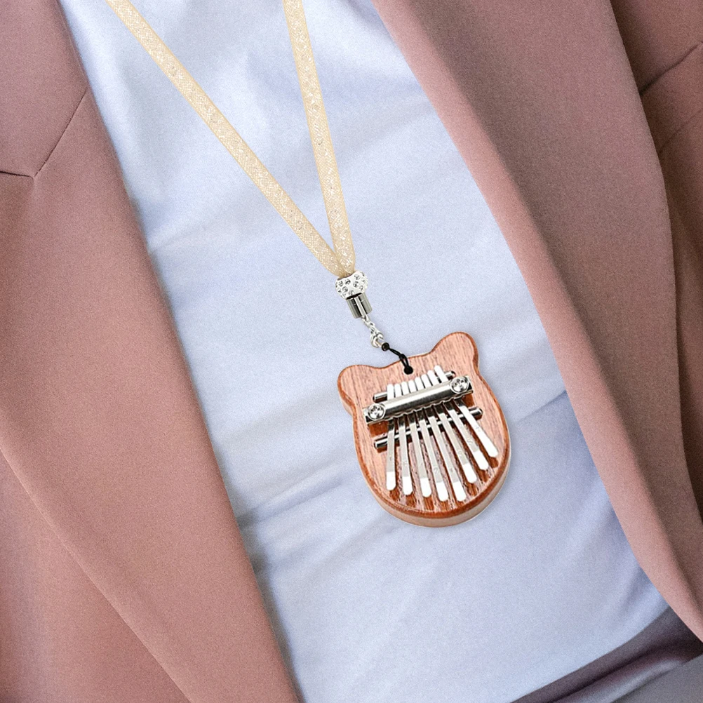 

Eight-tone Mini Pendant Kalimba for Finger Piano Musical Instruments Gifts
