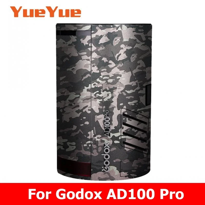 For Godox AD100Pro Decal Skin Vinyl Wrap Film Strobe Light Pocket Flash Protective Sticker Protector Coat AD100 Pro