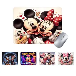 Mickey Minnie Mouse Small Durable Mouse Pads Computer Pad Office Desk Accessories Kawaii Mousepad Gaming Pc Gamer Mat Keyboard R